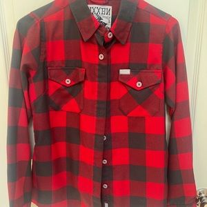 Red and dark grey small DIXXON